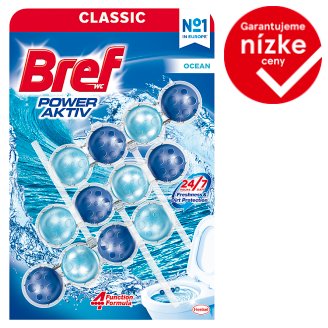 Bref Power Aktiv Ocean tuhý WC blok 3 x 50 g