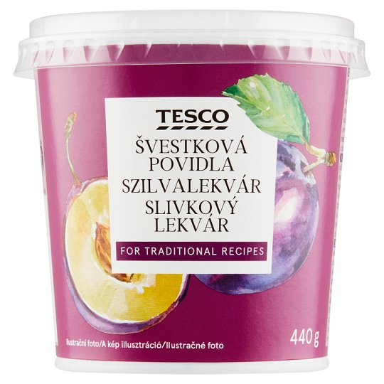 Tesco Slivkový lekvár 440 g