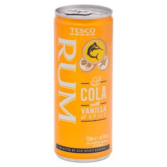 Tesco Rum & Cola 250 ml