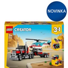 LEGO Creator 3 v 1 31146 Flatbed Truck With Helicopter