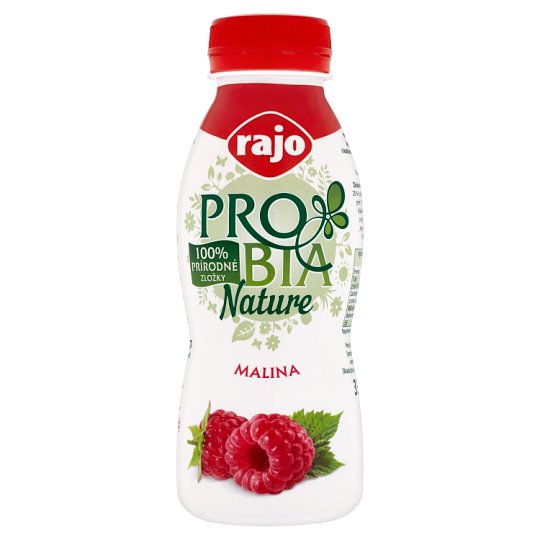 Rajo Probia Nature Malina jogurtový nápoj 330 g