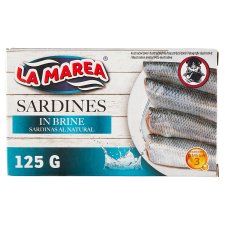 La Marea Sardinky v slanom náleve 125 g