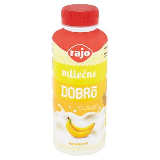Rajo Mliečne Dobrô banánové 350 ml