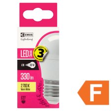 Emos Lighting Classic LED žiarovka 4W E27 teplá biela 1 ks