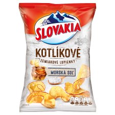 Slovakia Kotlíkové Potato Chips Sea Salt 100 g