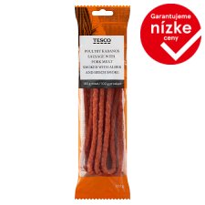 Tesco Poultry Kabanos Sausage with Pork Meat Smoked with Alder and Beech Smoke 120 g