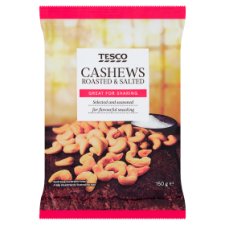 Tesco Cashews Roasted & Salted 150 g