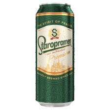 Staropramen Premium Light Lager Beer 0.5 l