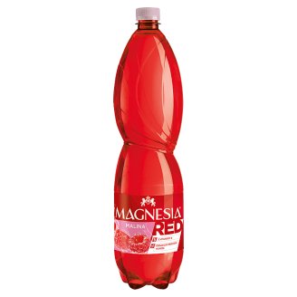 Magnesia Red Minerálna voda s príchuťou maliny sýtená 1,5 l
