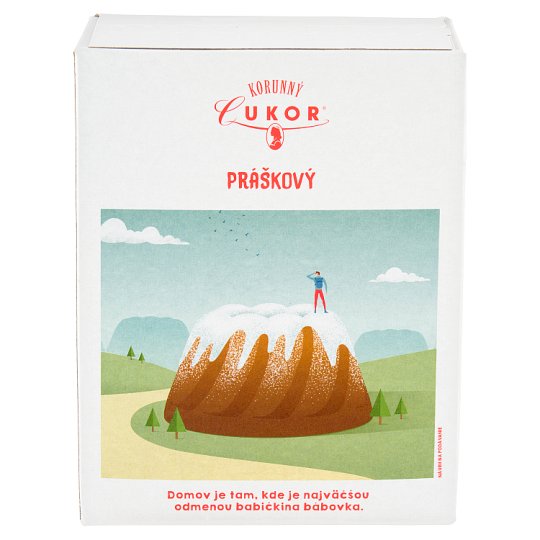 Korunný Cukor Práškový 1 kg