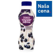 Tesco Jogurtový nápoj čierna ríbezľa 350 g