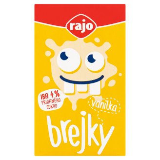 Rajo Brejky Ochutené trvanlivé mlieko vanilka 250 ml