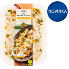 Tesco Rice with Vegetables 350 g