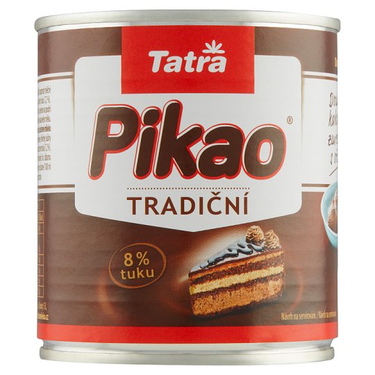 Tatra Pikao Sladené zahustené mlieko kakaové s prídavkom sacharózy 397 g
