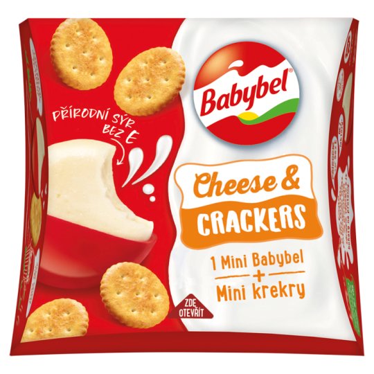 Babybel Cheese & Whole Crackers 40 g