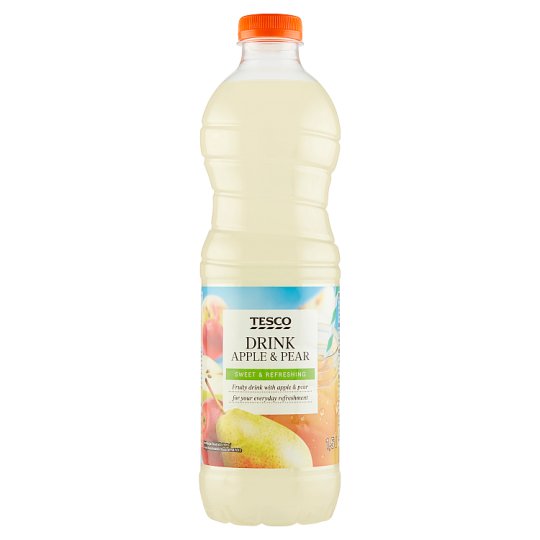Tesco Nesýtený nealkoholický jablkovo-hruškový nápoj 1,5 L
