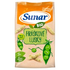 Sunar Organic Pea Pods 45 g