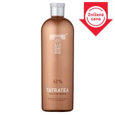Karloff Tatratea 42% peach 700 ml
