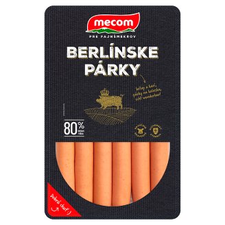 Mecom Berlínske párky 220 g