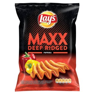 Lay's Maxx Fried Potato Chips Flavoured with Spicy Peppers 70 g - Tesco ...