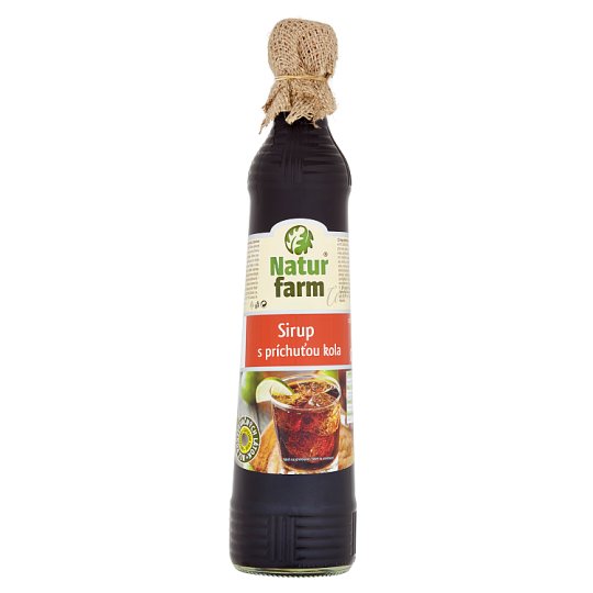 Natur Farm Syrup with Cola Flavour 0.7 L