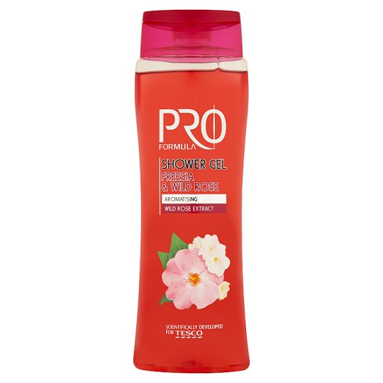 Tesco Pro Formula Freesia & wild rose sprchový gél 400 ml