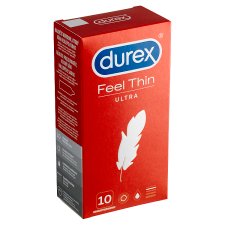 Durex Feel Thin Ultra prezervatívy 10 ks