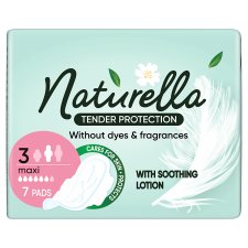 Naturella Ultra Tender Protection Maxi, No Dyes And Fragrances, Pads 7 Count