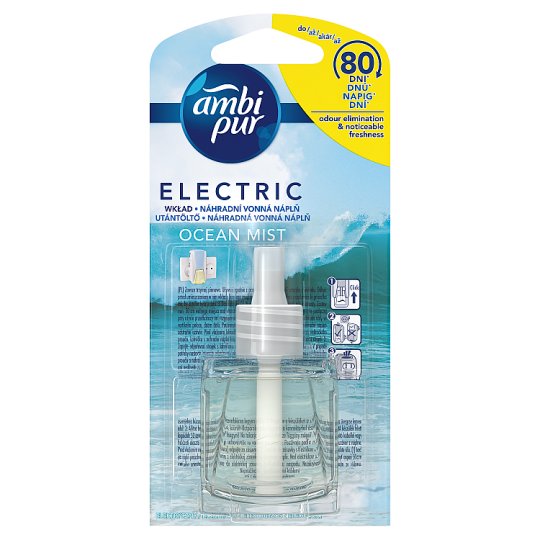 Febreze With Ambi Pur Air Freshener PlugIn Refill Ocean 20ML Tesco