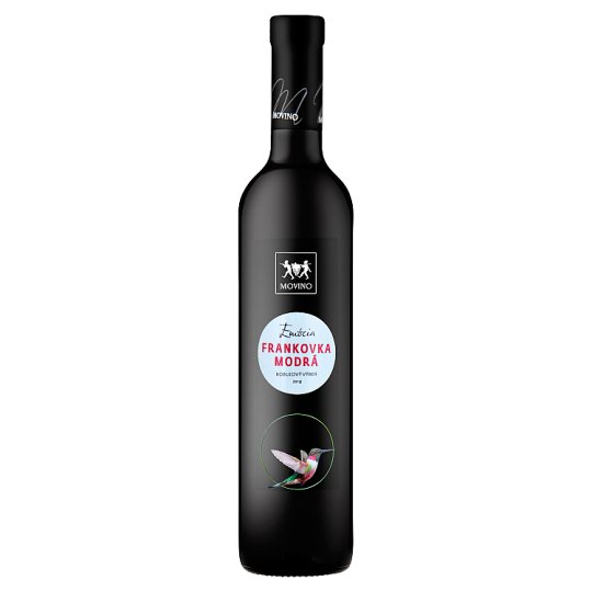 Movino Emócia Frankovka modrá bobuľový výber slovenské prívlastkové víno červené polosladké 0,5 l