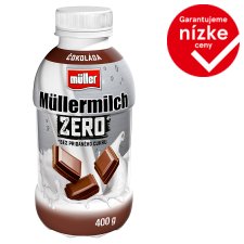 Müller Müllermilch Zero Milk Drink with Chocolate Flavor 400 g