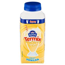 Mlékárna Kunín Termix šejk s príchuťou vanilky 300 g