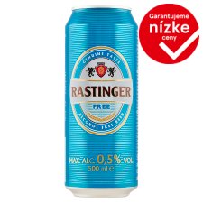 Rastinger Nealkoholické pivo svetlé 500 ml