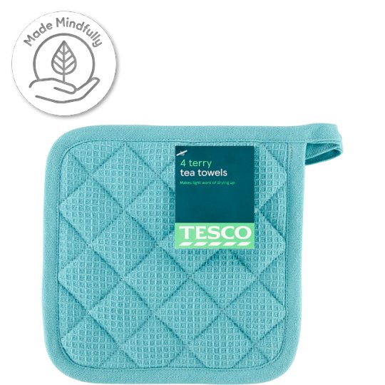 Tesco Basic Pot Holder 2 pcs Tesco Groceries