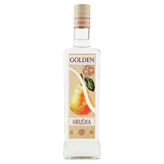 Golden Hruška 38% 0,5 l