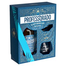 Professorado Caribbean Original rum 38% 500 ml + 2 poháriky