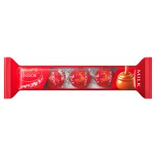 Lindt Lindor Bonbóny z mliečnej čokolády s jemnou náplňou 3 ks 37 g