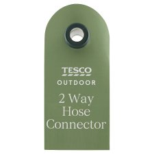 Tesco Outdoor 2 Way Hose Connector