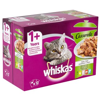 Whiskas Casserole mixovaný výber v želé 12 x 85 g