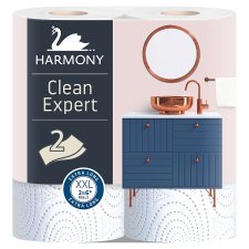 Harmony Clean Expert papierové utierky 2 vrstvy 2 ks