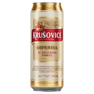 Krušovice Imperial pivo svetlý ležiak 0,5 l