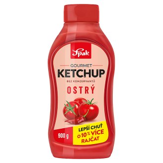 Spak Gourmet Kečup ostrý 900 g