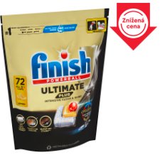 Finish Powerball Ultimate Plus All in 1 Lemon kapsuly do umývačky riadu 72 ks 878,4 g