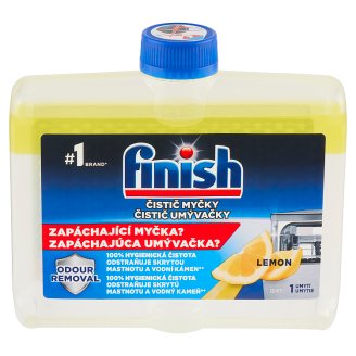 Finish Lemon čistič umývačky riadu 250 ml
