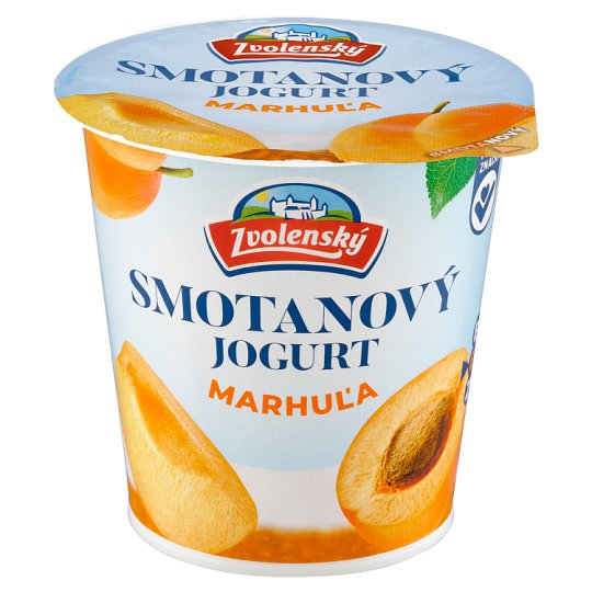 Zvolenský Cream Yoghurt Apricot 145 g