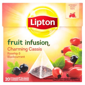 Lipton Charming Cassis 20 vrecúšok 40 g