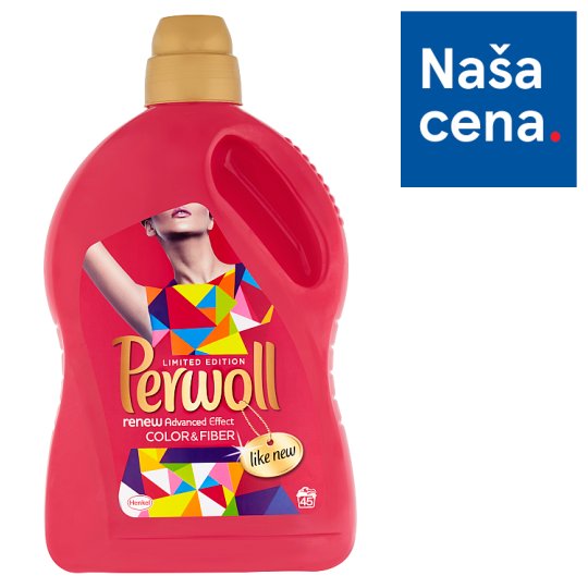Perwoll renew Advanced Effect Color & Fiber 45 praní 2,7 l