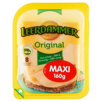 Leerdammer Original maxi syr 8 plátkov 160 g
