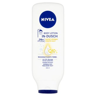 Nivea Q10 Plus Spevňujúce telové mlieko do sprchy 400 ml