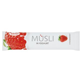 Tekmar Müsli tyčinka v poleve s jogurtom jahodová 30 g